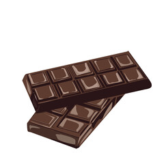 An Illustration of Chocolate Bar