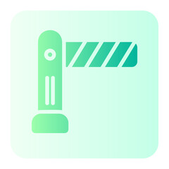 gate gradient icon