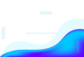 abstract blue fluid background for presentation, banner, poster, etc.vector illustration