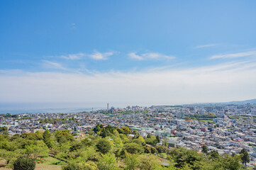 茨城　かみね公園展望台から望む景色