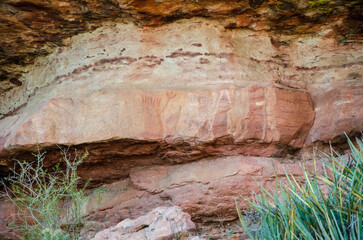 Rock Formations at Red Rock Canyon National Conservation Area
