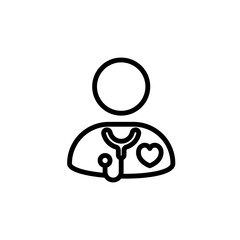 doctor sign symbol vector