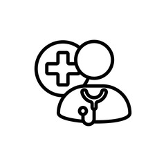 doctor sign symbol vector