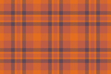 Check vector fabric. Pattern plaid textile. Seamless texture tartan background.