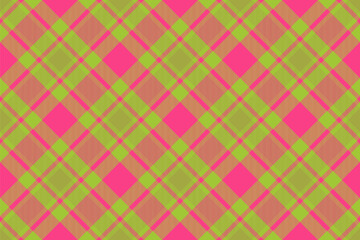 Check textile vector. Plaid texture seamless. Background fabric pattern tartan.