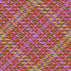 Background texture textile. Fabric seamless tartan. Vector plaid check pattern.