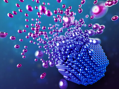 Synthesis of nanocatalyst, illustration
