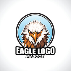Eagle Mascot Logo Design Eagle Vector 