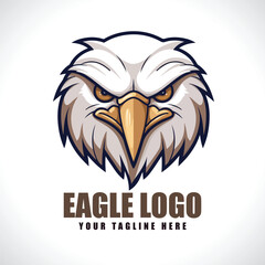 Eagle Mascot Logo Design Eagle Vector 
