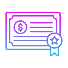 Certificate Icon