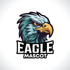 Eagle Mascot Logo Design Eagle Vector 