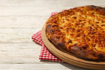 National Georgian cuisine food, flour product - Khachapuri