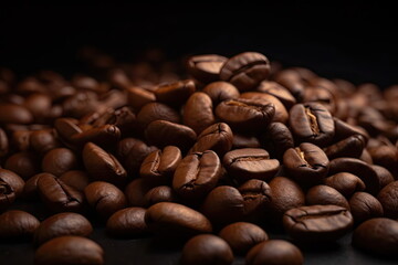 Fototapeta premium coffee beans background