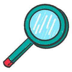 drawing line drawing sci science biology biology magnifying glass