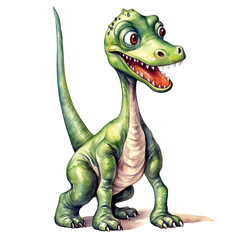 Fototapeta premium happy cute dinosaurs baby