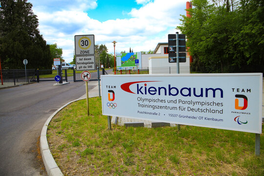 Entrance of Kienbaum – Olympic and Paralympic Training Center for Germany, May 18 2023