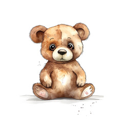 Naklejka premium Cute Teddy Bear