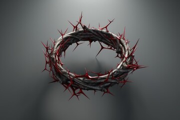 Crown of thorns of jesus christ, religion, christianity, generative ai