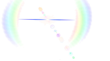 Sun rays light isolated on black background for overlay design