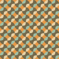 Abstract seamless circle pattern background. EPS 10