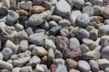 Beach stone background