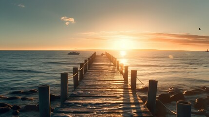 Pier by the Sea