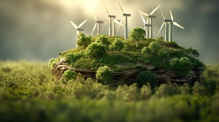 Nature and Wind Turbines