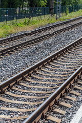 Fototapeta premium railway to horizon