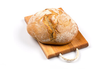 Various of bread on cutting board - 605621131