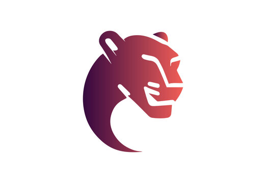 jaguar logo design isolated on white
