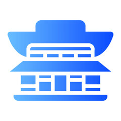 changdeokgung gradient icon
