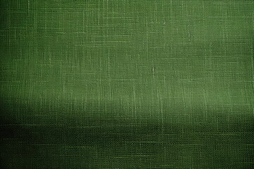 Fototapeta premium Green fabric texture abstract background