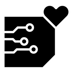 artificial intelligence glyph 
