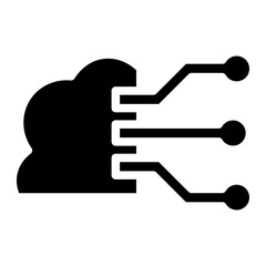 artificial intelligence glyph 