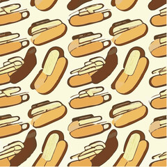 cute simple eclair pattern, cartoon, minimal, decorate blankets, carpets, for kids, theme print design
