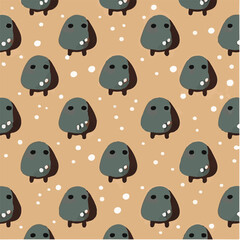 cute simple mole pattern, cartoon, minimal, decorate blankets, carpets, for kids, theme print design
