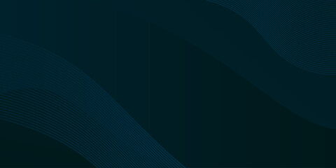 Dark blue background. Blue Waves. Abstract background with halftone gradient. Vector background.