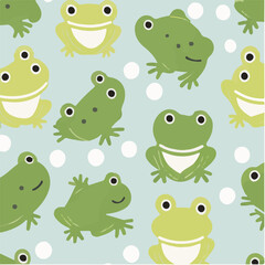 cute simple frog pattern, cartoon, minimal, decorate blankets, carpets, for kids, theme print design
