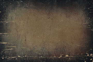 Dusted Old Photo Paper Effect Overlay. Vintage Aging Style, Dusted Effect, Distressed Grainy Texture, Digital Editing Tools, Creative Design, Fashion Photography Look, Black Film Aesthetics