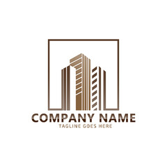 Luxury real estate logo design Abstract Logo design Vector House logo 