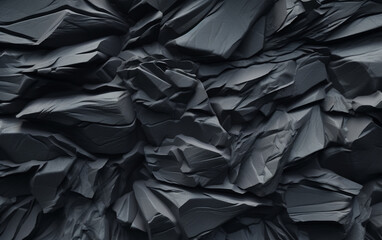 Black Slate Rock Texture, Generative AI