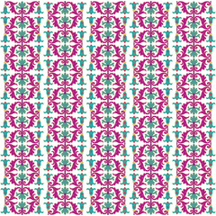 colorful background with classic ornamental pattern