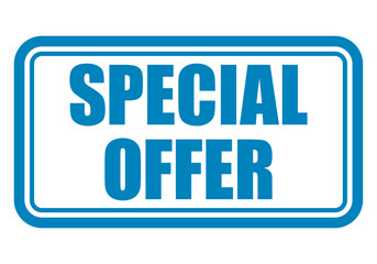 Vector of sign with text 'special offer'