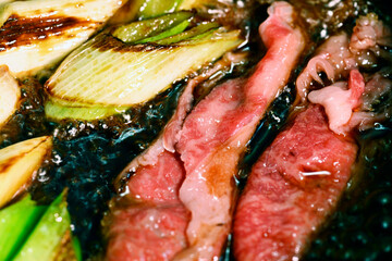 お家で作るすき焼き