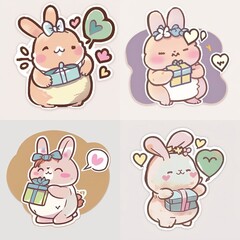 Obraz premium set of animals