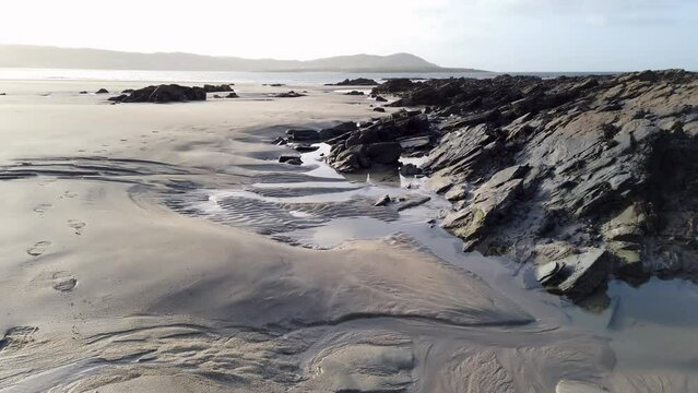 Sandstream at Narin Beach - County Donegal, Ireland