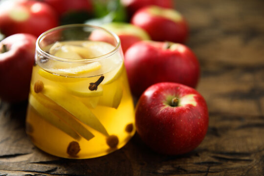 Homemade Hot Cider With Spices