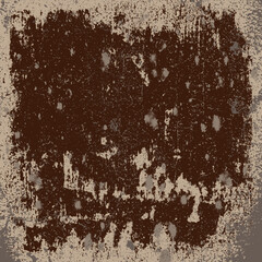 Grunge background is brown. Vintage abstract texture. Multicolor modern style scratched pattern