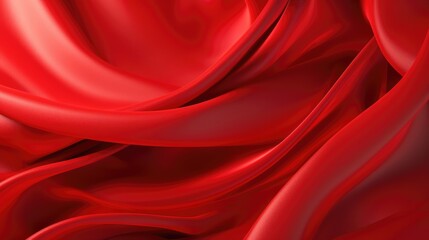 Abstract red premium background, ai