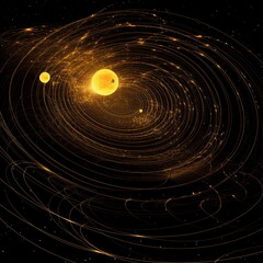 Interplanetary trajectory patterns intersecting lines a 